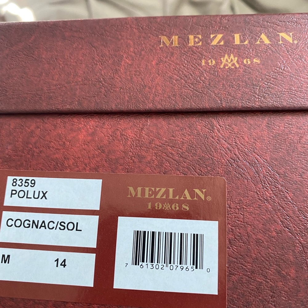 Mezlan POLUX cognac/Sol